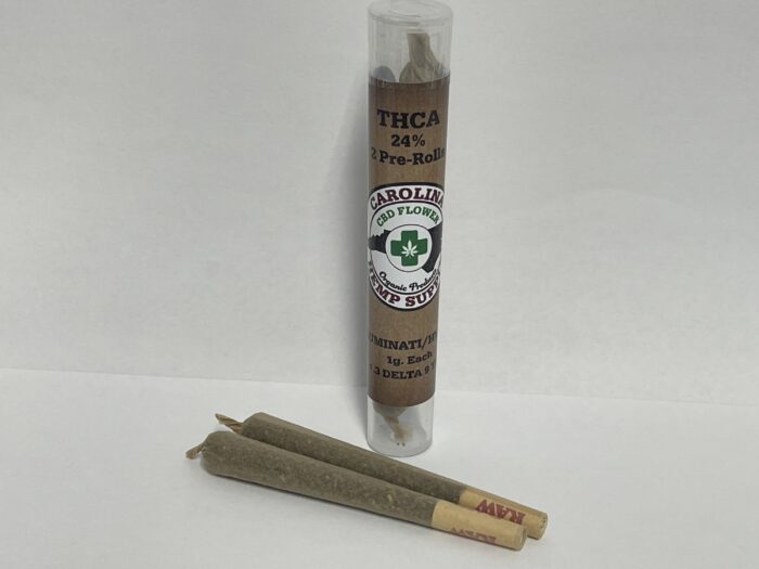 THCA pre roll 2pk Illuminati